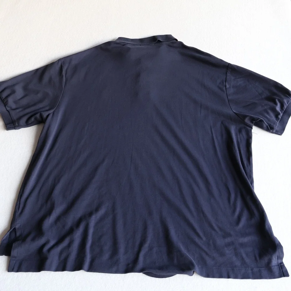 Polo Ralph Lauren Mens 2XB Cotton Polo Shirt Navy Blue